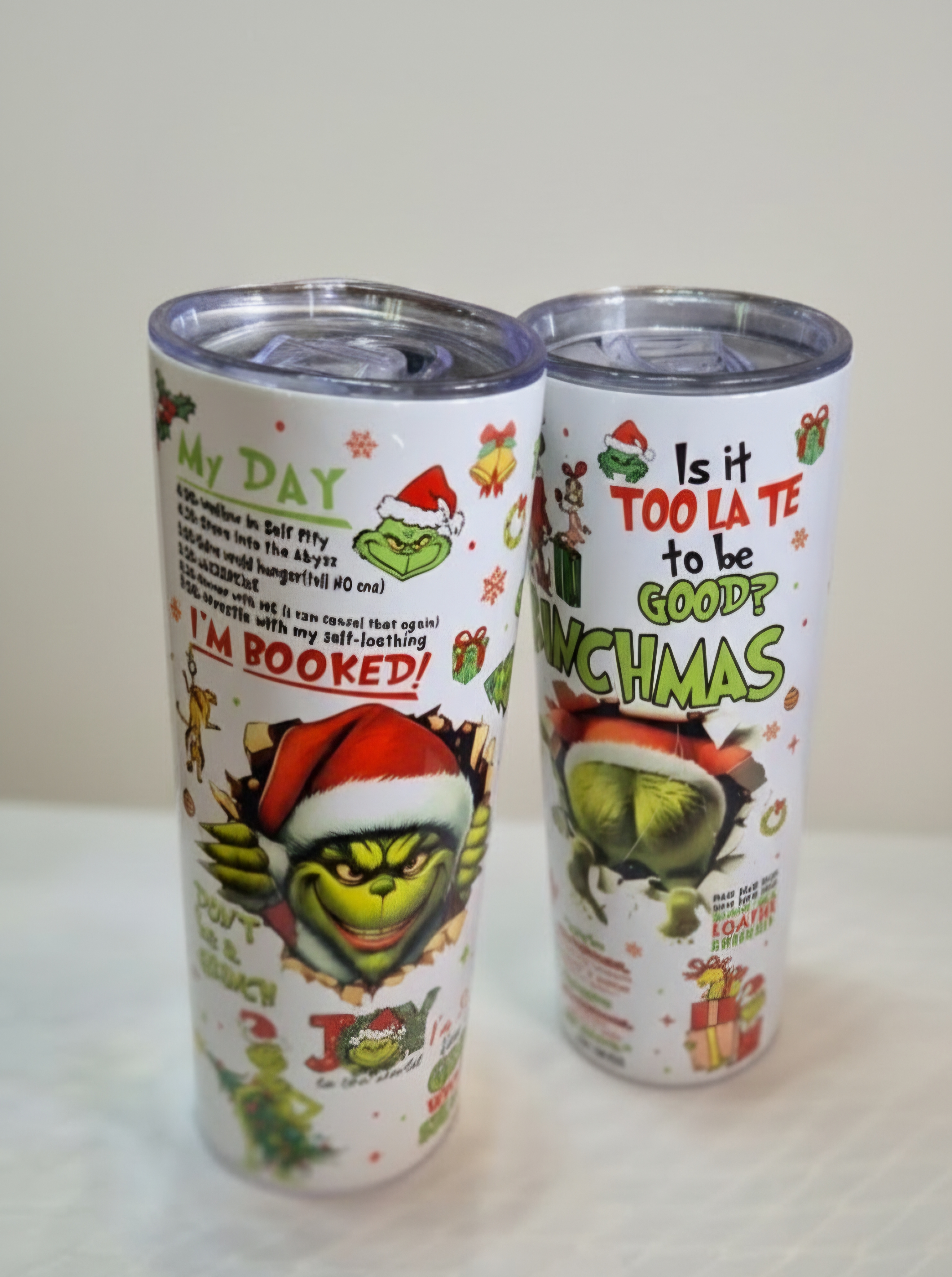 Im the Grinch Christmas Tumbler 