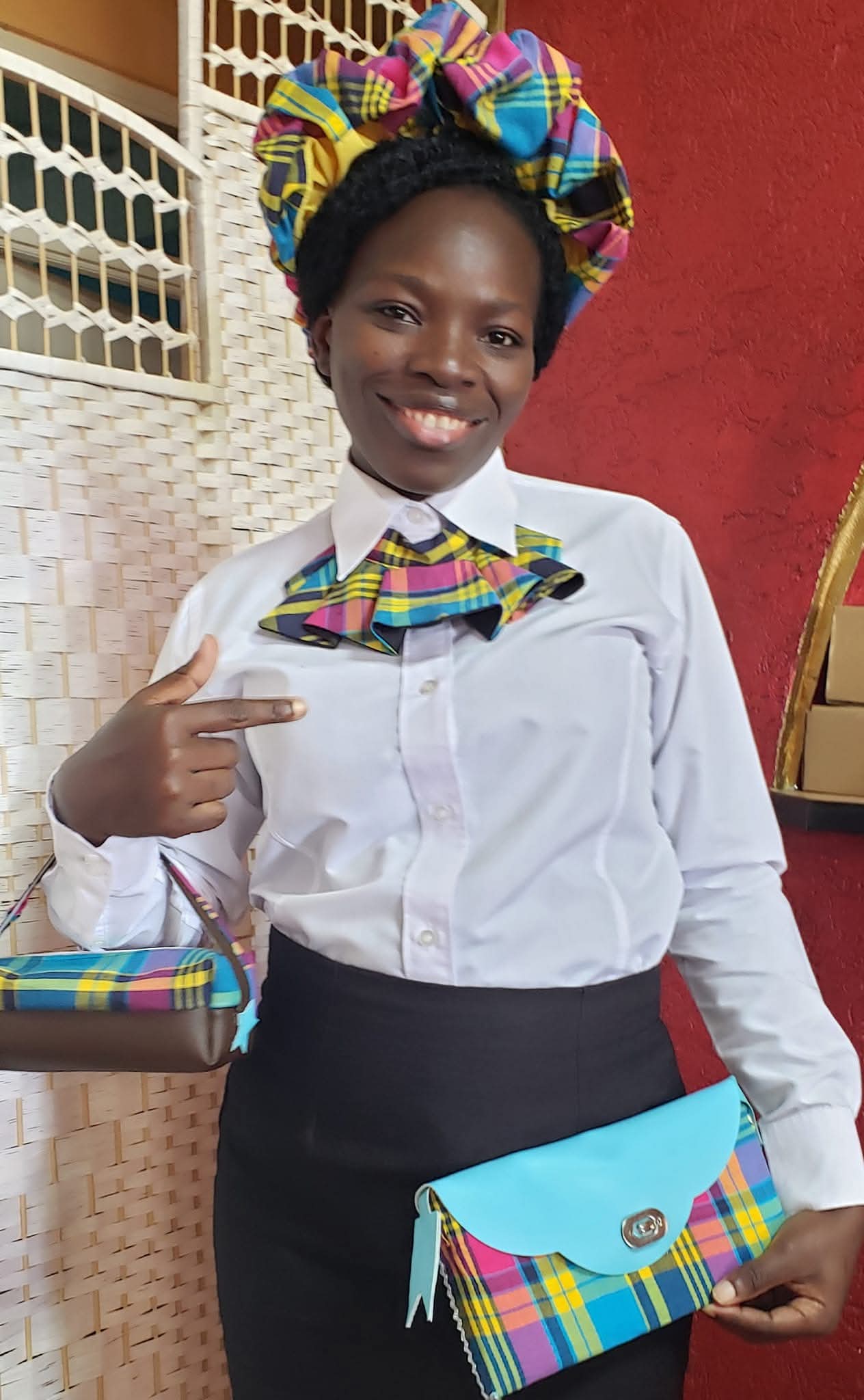 Wear your confidence with a smile 